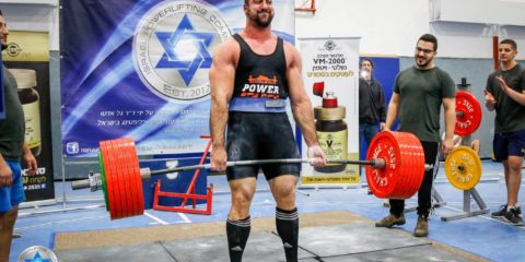 אושר סופטי באליפות ישראל בפאוורליפטינג
